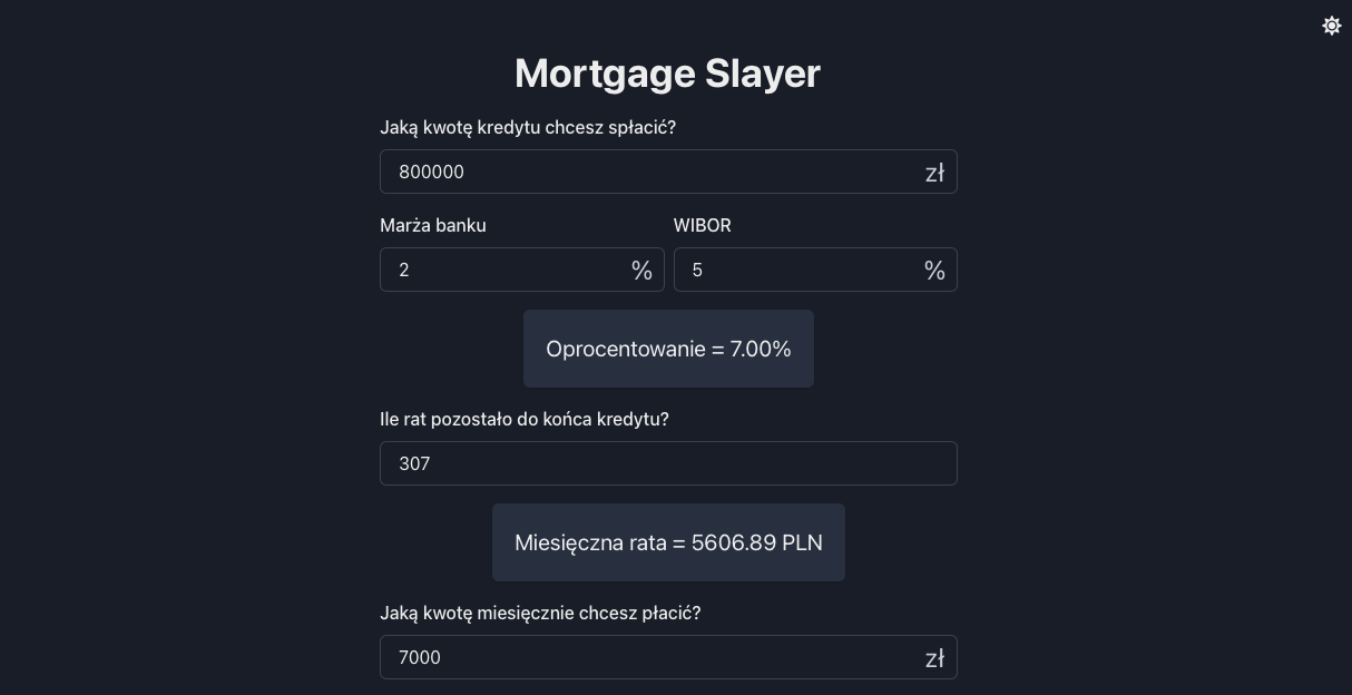 Mortgage Slayer