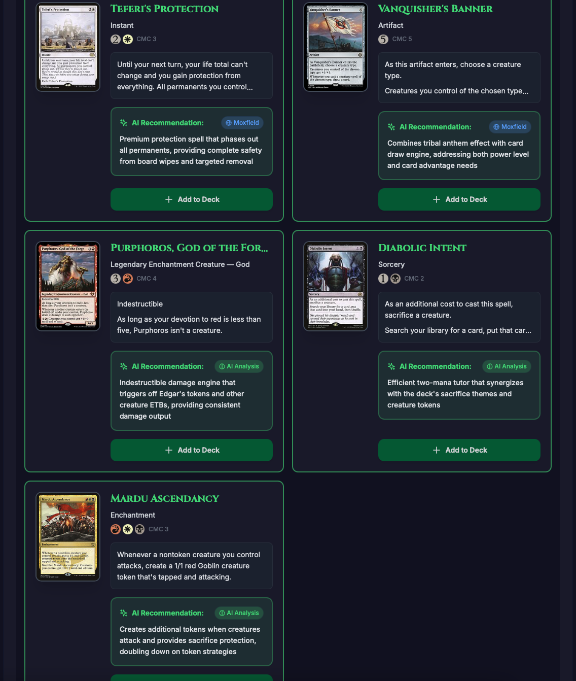 MTG Center screenshot 5